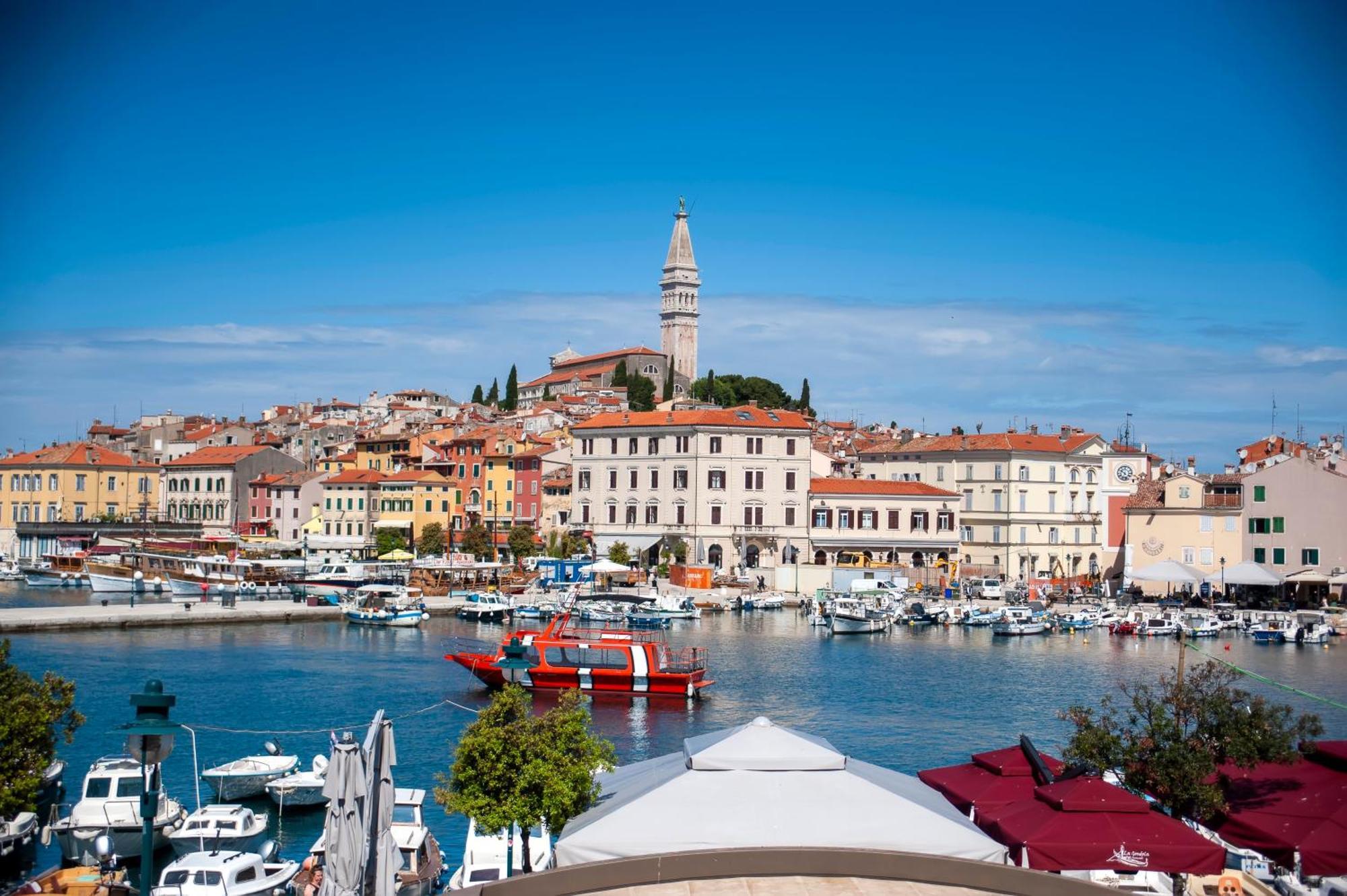 Riva Blu Sea View Apartment Rovinj Exteriör bild